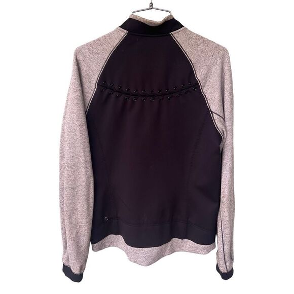 Lululemon Var-City Bomber Jacket Black / Heathered Black 8 - Picture 5 of 5